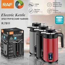 Elektrik çaydanı RAF R.7811 Qara