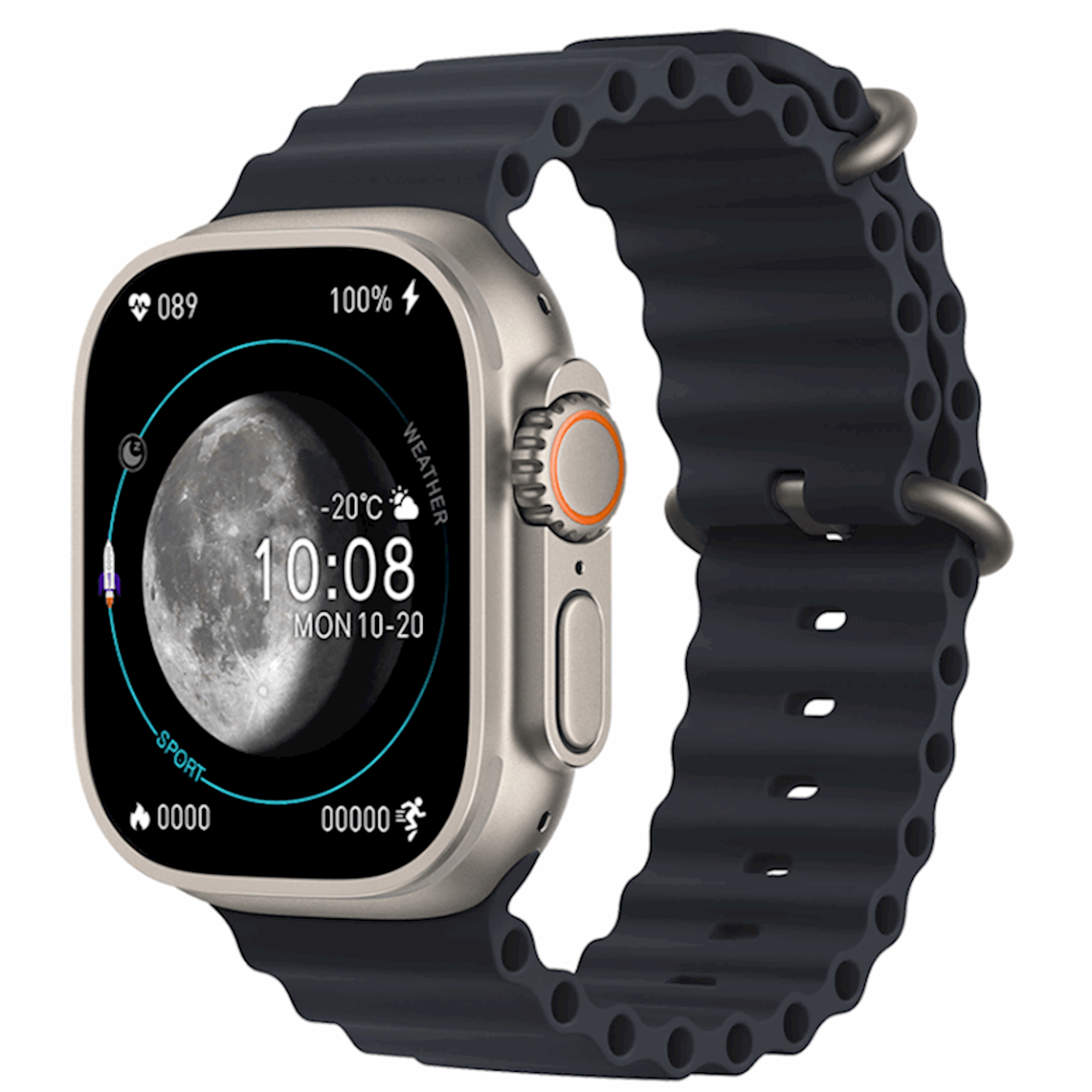 Smart sаat Smart Watch HK9 Ultra 2 Black