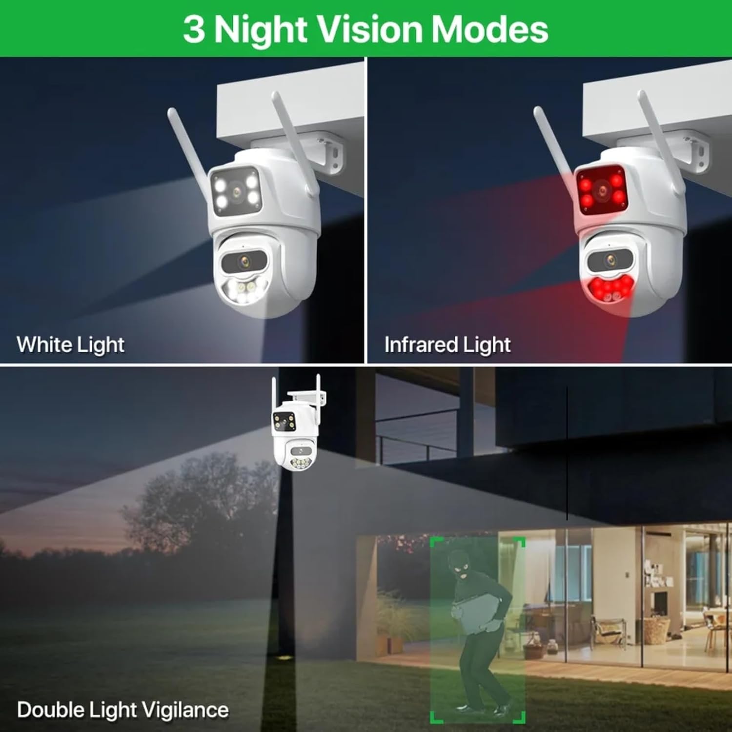 360 visual angle cloud wifi camera